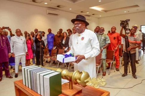 Rivers Governor, Fubara Presents 2025 Budget Of ₦1.188trn To Five-Member Assembly